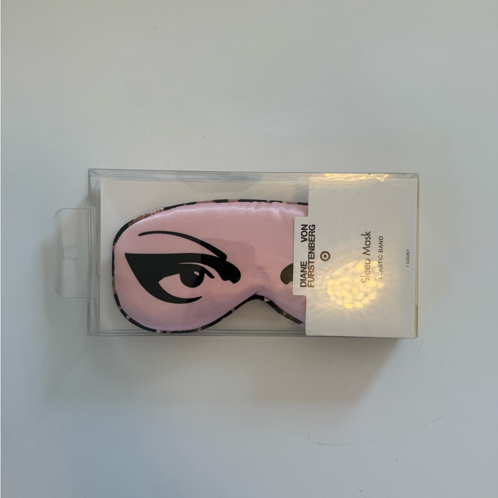 Diane von Furstenberg Pink Eye Mask